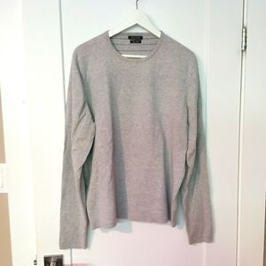 Dutti Cotton cashmere grey sweater